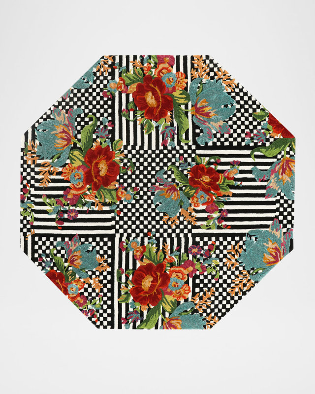 Courtly Flower Market Rug,